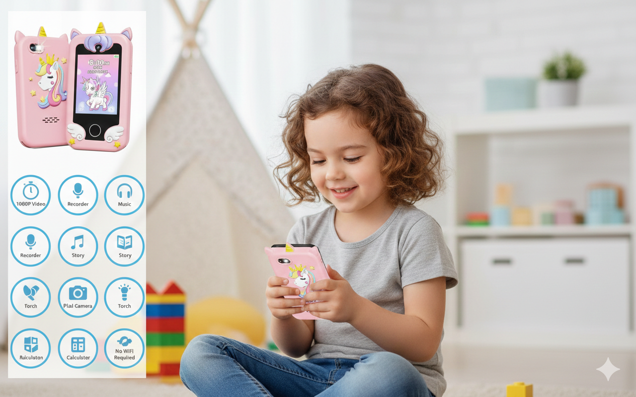 Zoomiko PlayPhone™ - Kids Smart Phone