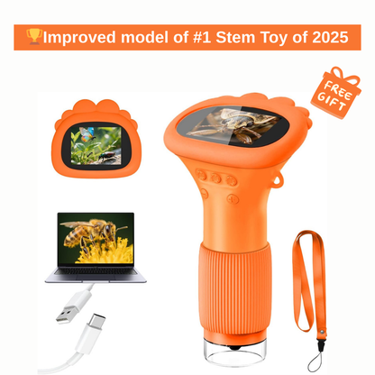 Zoomiko WonderScope™ - Portable Microscope