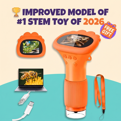 Zoomiko WonderScope™ - Portable Microscope