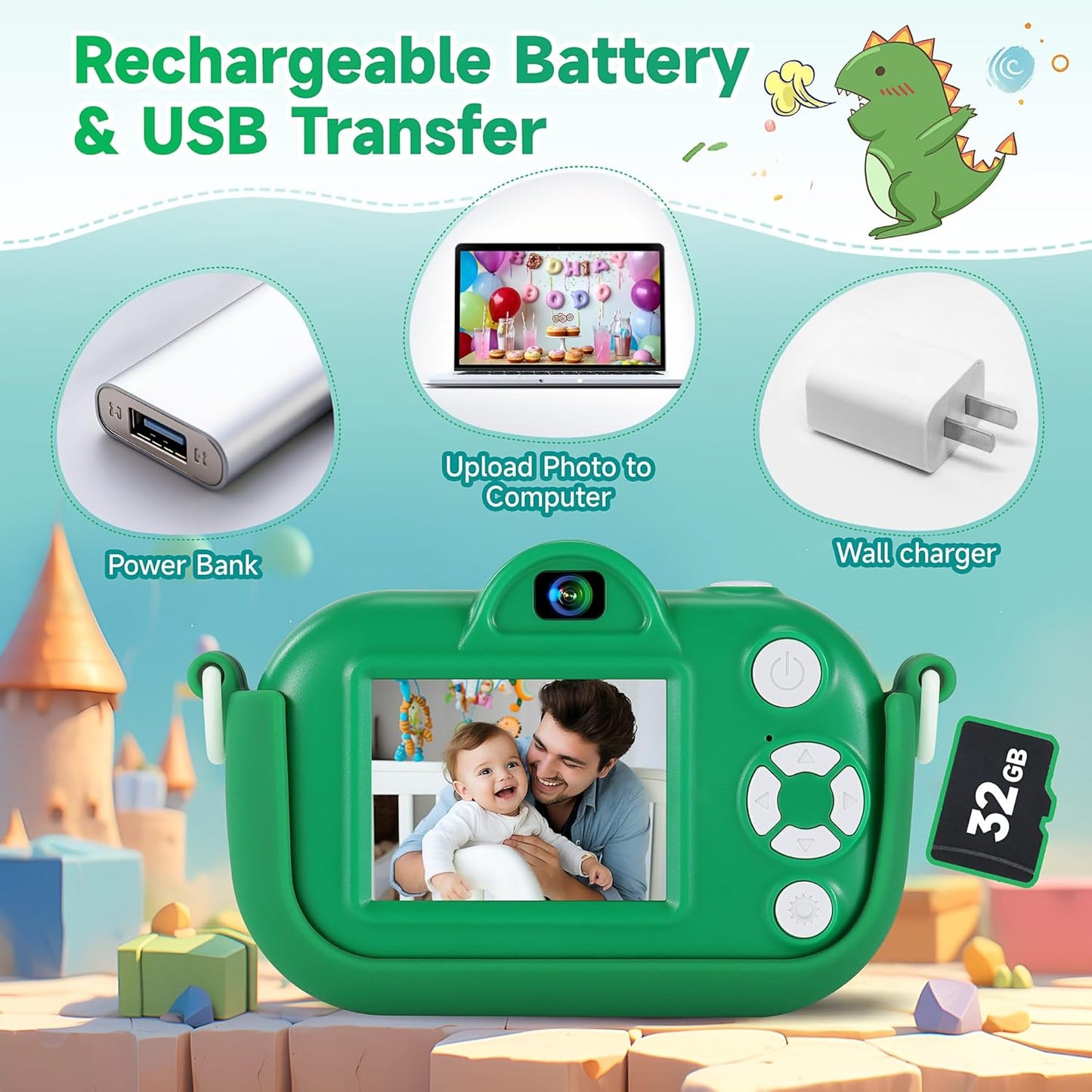 Zoomiko WonderCam™ – Kids Digital Camera