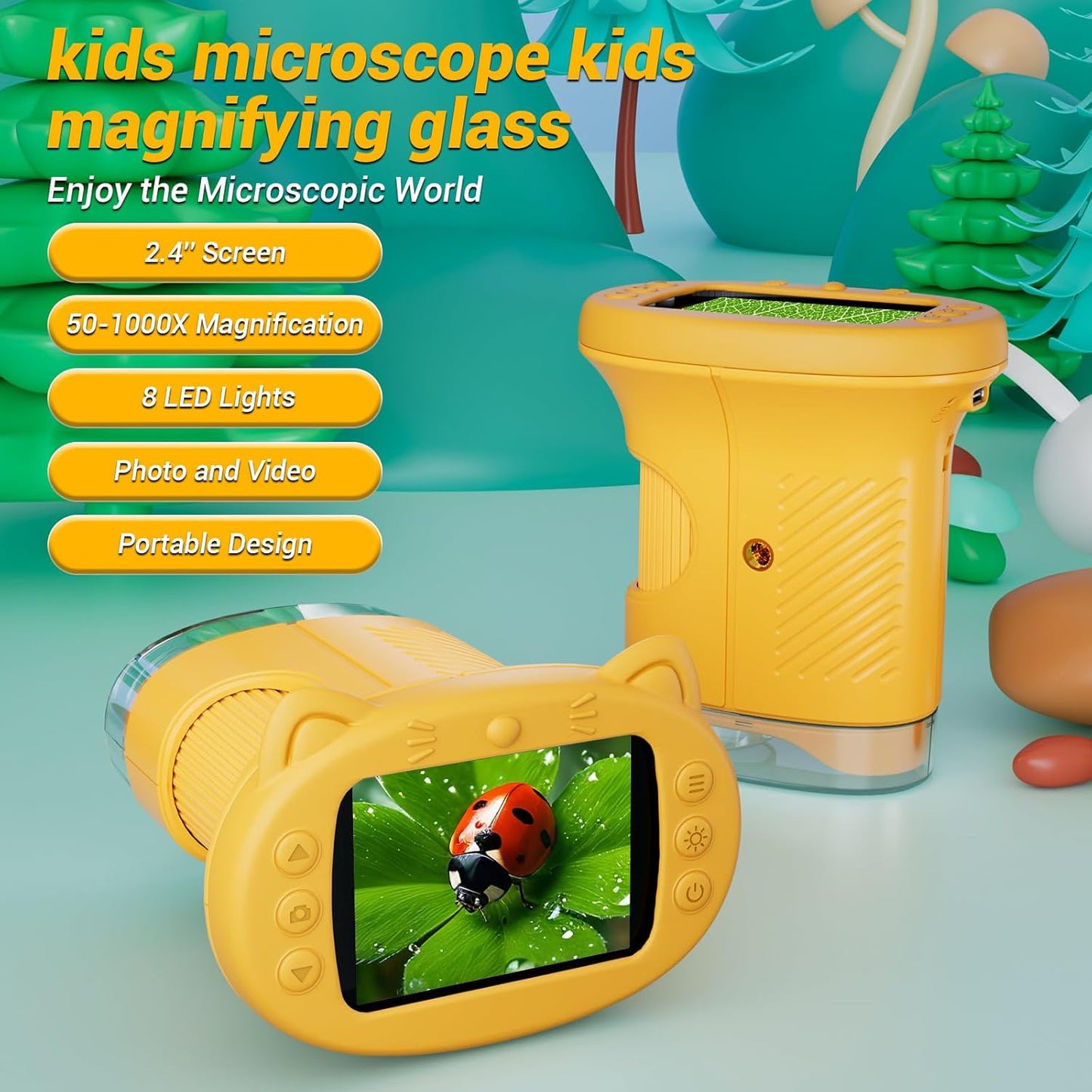 WonderScope 2.0 - Portable Microscope