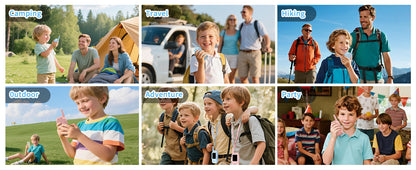 Zoomiko Peek&Talk - Kids Walkie Talkie with Video